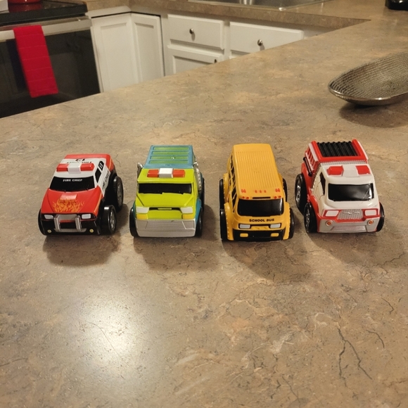 kid galaxy Toys 24 Kid Galaxy Pull Back Vehicles Squeezable Soft